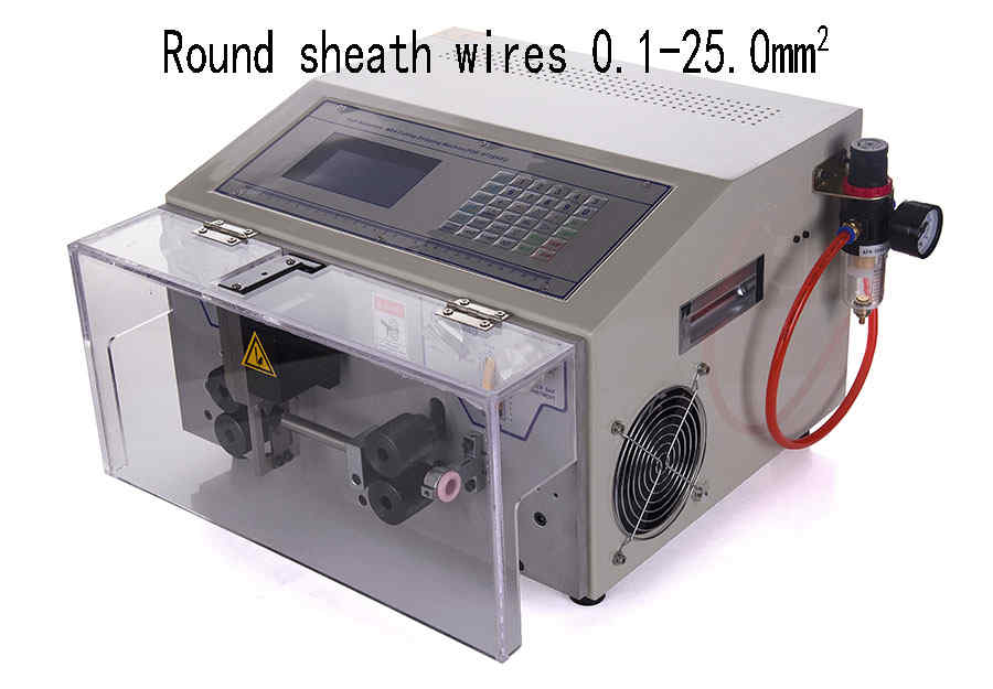 WPM-09HT2 케이블 탈피 및 절단기 작동 방법