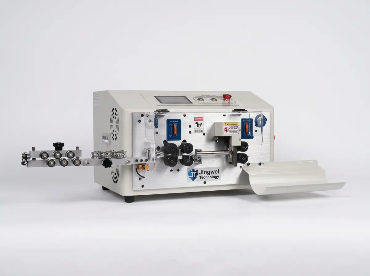 6-Wheel Automatic Wire Cutting & Stripping Machine JW-MAX1-6S