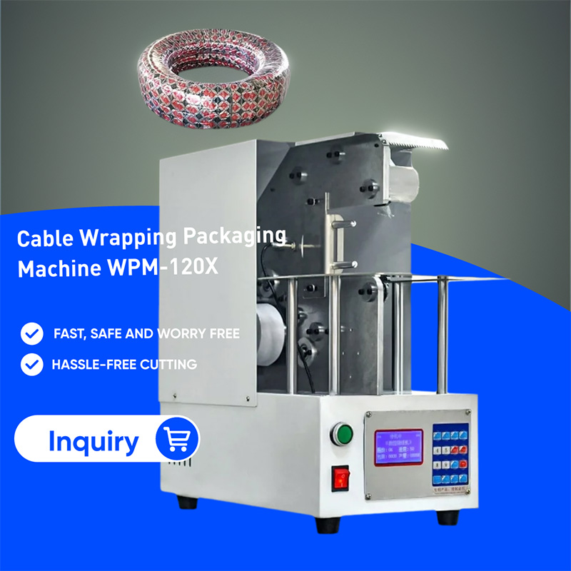 반자동 케이블 래핑 포장기 WPM-120X