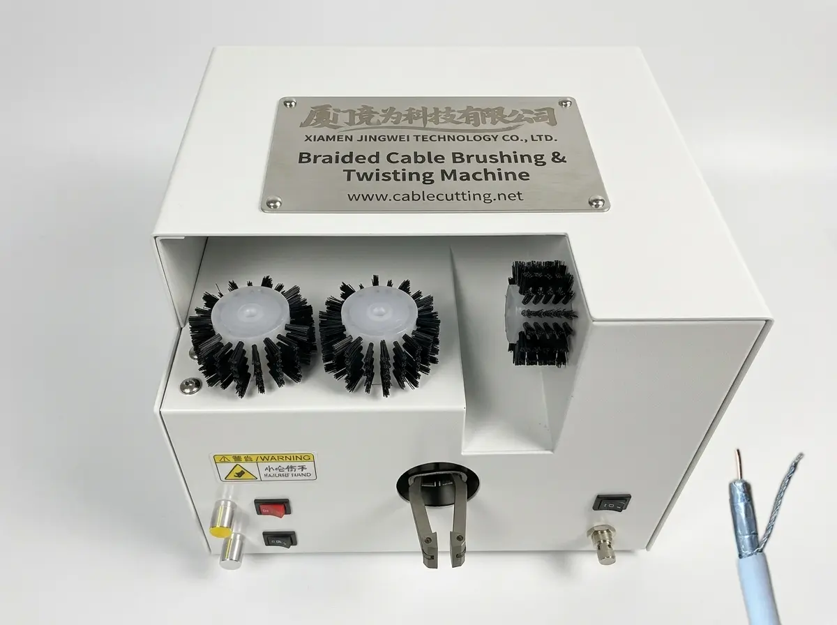 Shielded Wire Brush Twisting Machine WPM-192