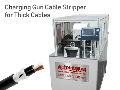 Automatic Charging Gun Cable Stripper for Thick Cables WPM-5010