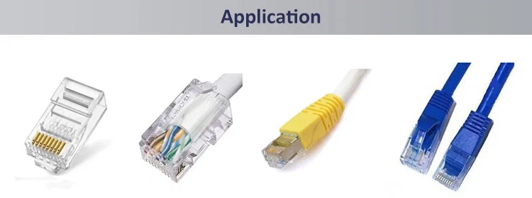Rj45 Lan 케이블 압착 기계, 크리스탈 헤드 프레스 단자 기계, 전화선 단자 압착 기계의 샘플