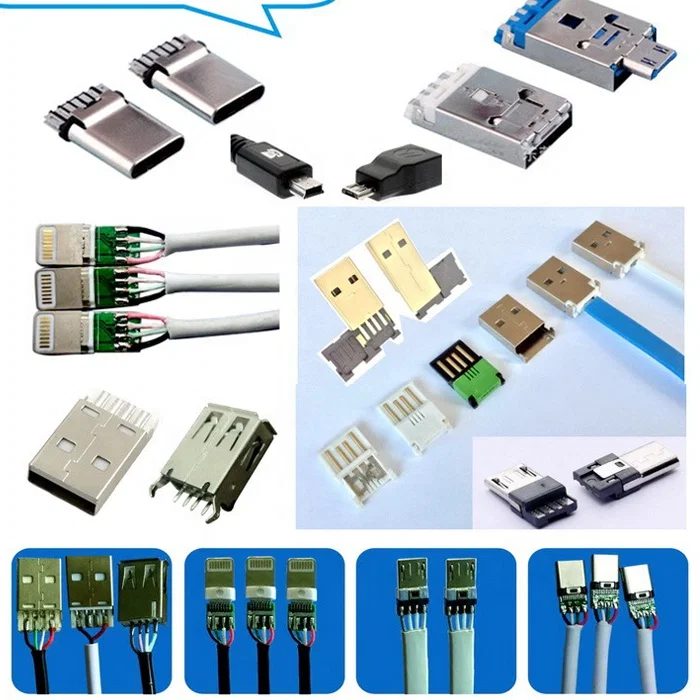 반자동 USB 커넥터 전기 케이블 납땜 기계, USB 와이어 제작 기계, TinPcb/LED/로봇 용접 기계