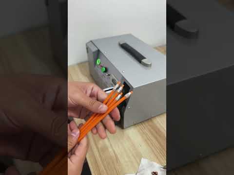 정밀 육각 크림핑, 공장 자동화의 핵심 #기계 #케이블와이어스트리핑머신 #공장
