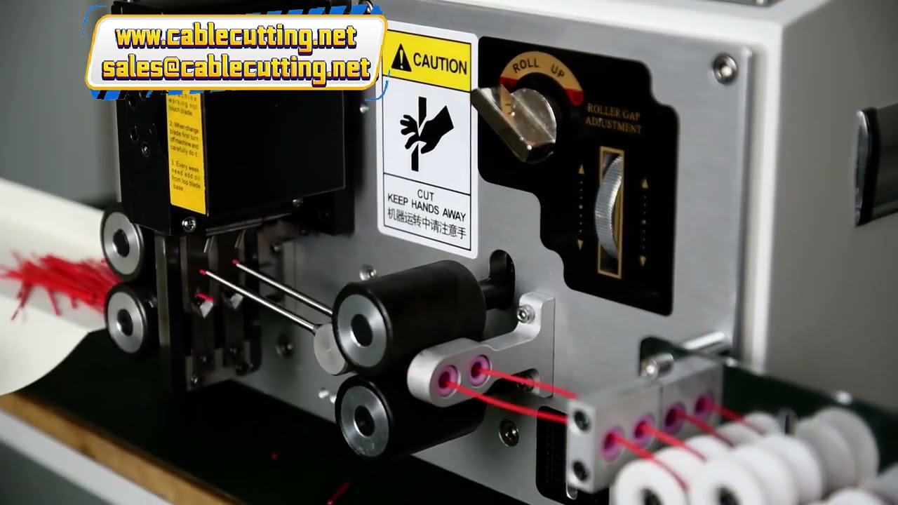 0.1~2.5mm² 케이블 와이어 스트리핑 머신 | 텅스텐 카바이드 블레이드 추가 세트 포함