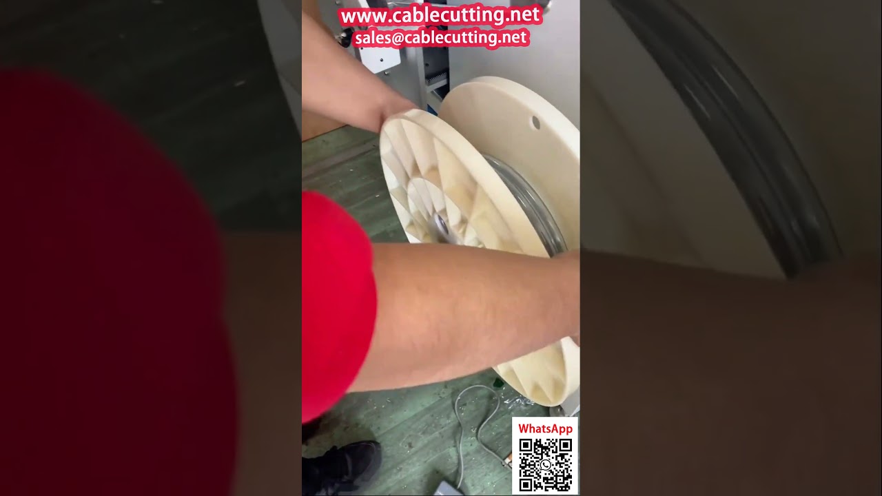 PVC 호스 자동 권취 및 계수기 | 평판 스풀 포장 자동화 솔루션