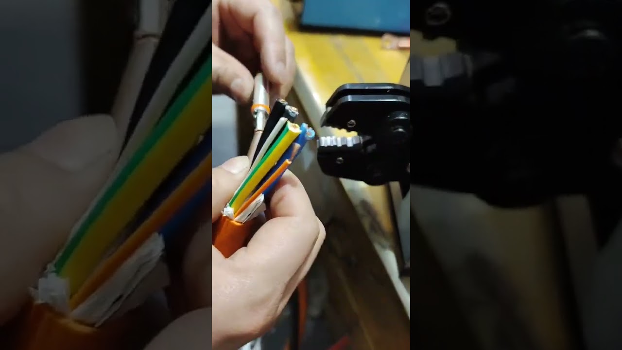 신에너지차 커넥터용 공압 크림핑 솔루션 #공장 #기계
