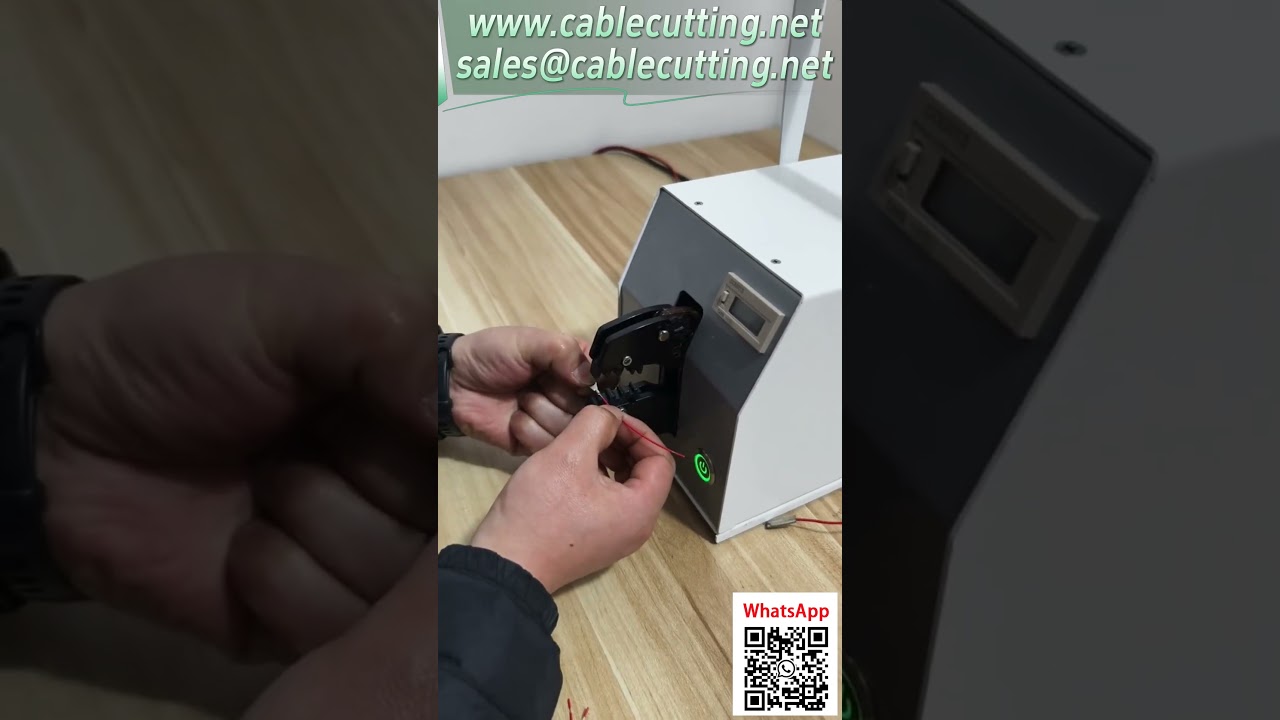 전동 터미널 기계: 0.14mm 초소형 와이어 정밀 압착