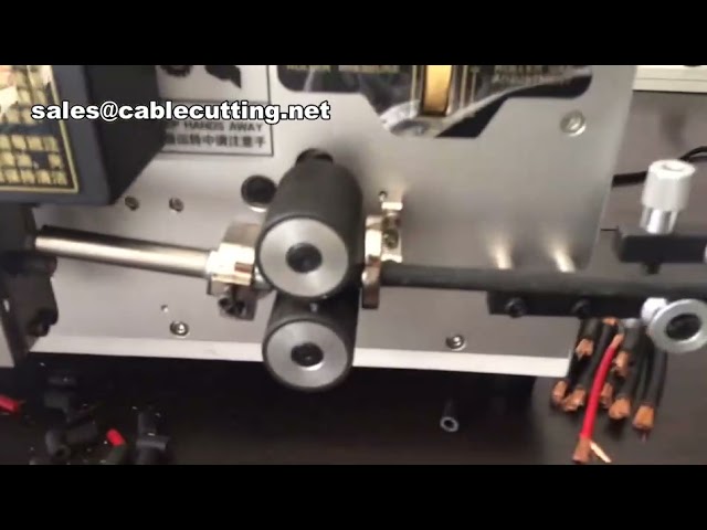 공장 직송 0-5mm² 자동 컴퓨터 전선 피복 벗기기 기계