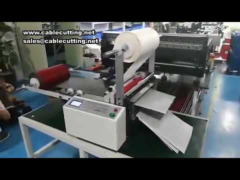 자동 벽지 절단기 | 크라프트지 자동 재단기 | 사진용지 커팅 머신