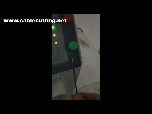 자동 동축 케이블 피복 벗김 기계 | 고속 와이어 스트리핑 장비