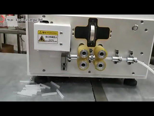 실리콘 튜브 자동 절단기 | 1~10mm OD 고속 파이프 커터 | PPC PE 열수축 튜브 절단