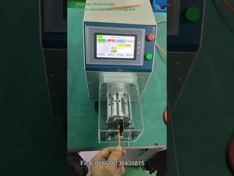 505TZ 반자동 동축 케이블 스트리핑 머신 | OD 9.5mm 정밀 박피기
