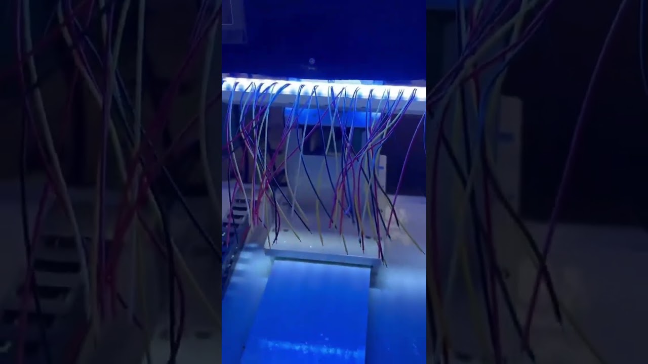 단자 하우징 접착 자동 도포기 | 와이어 가공 자동화 공정 #공장 #자동화