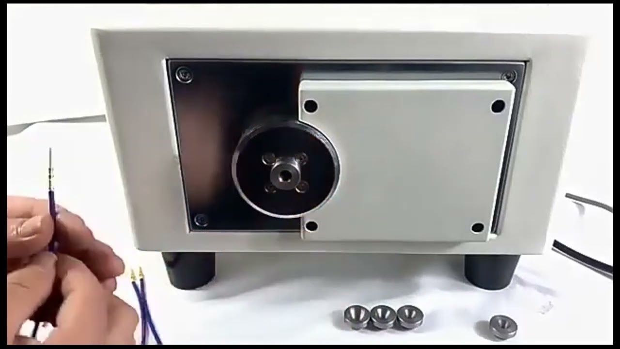 4mm 사각 터미널 압착기 3t 500w 신에너지 차량 와이어링 하네스 터미널 4점