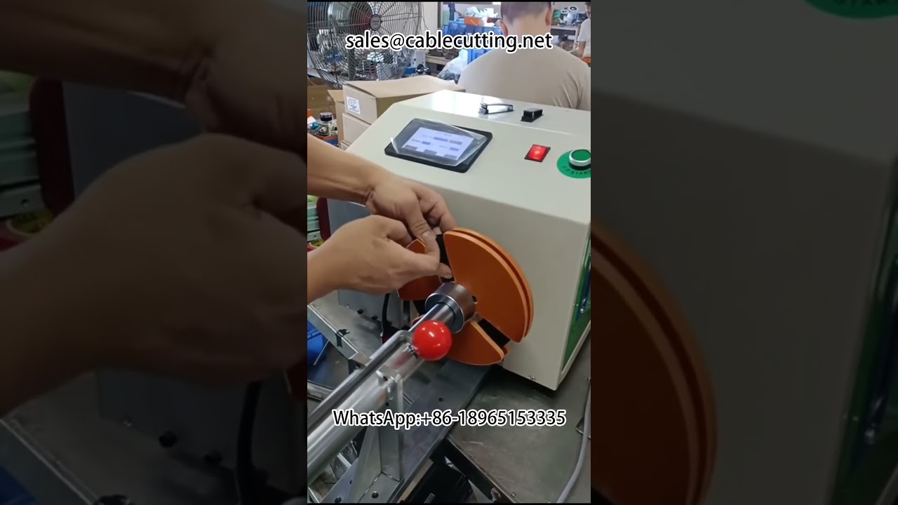 HDMI 고화질 케이블 가공 자동화 | 케이블 권선기 & 타이핑 머신