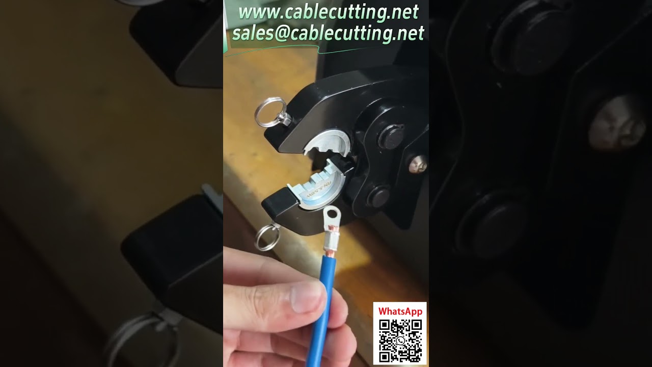대규모 공압 터미널 압착기 120mm² 압착 가능 #공구 #자동화장비 #공장실사
