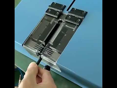 0.5-10mm² 공압식 와이어 스트리핑 절단기 | 고정밀 데스크탑 케이블 피복 제거기