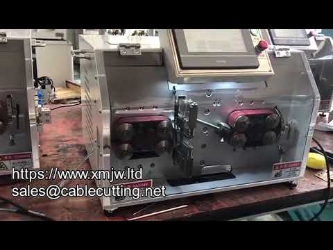 16휠 자동 멀티코어 피복 전선 절단 및 탈피기 | 30평방 PVC 케이블 처리