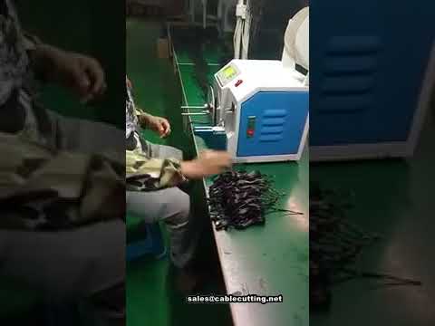전원 케이블 타이 머신 | 자동 와이어 코일 권선기 | 8자 및 0자 성형
