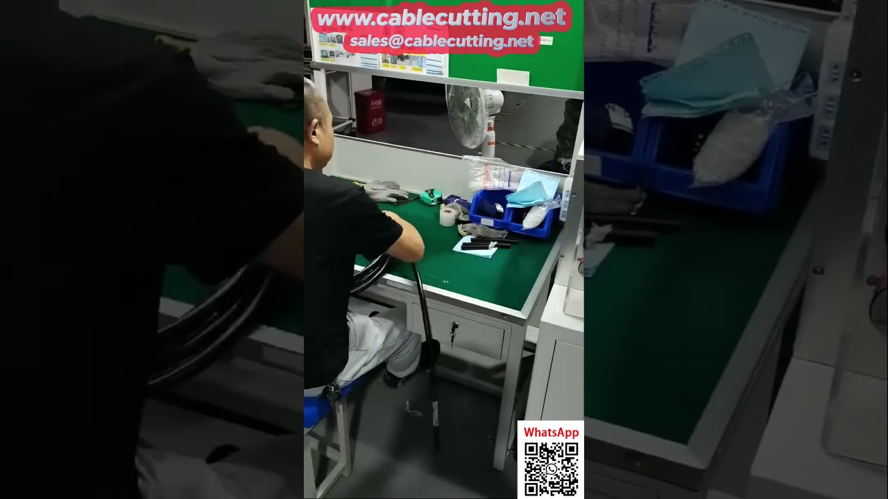 대형 단면 신에너지 케이블용 맞춤형 자동 언코일러 및 스트리퍼