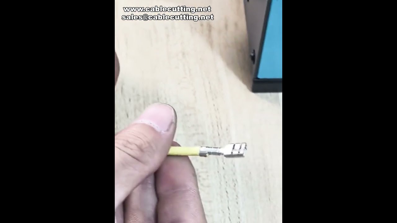 2, 8, 6, 3 AWG 페룰 맞춤 압착기 | 공장 자동화 솔루션 #공장 #기계