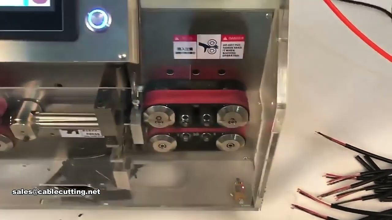 자동 PVC 인터넷 케이블 피복 벗김 및 절단기 | 멀티코어 와이어 가공