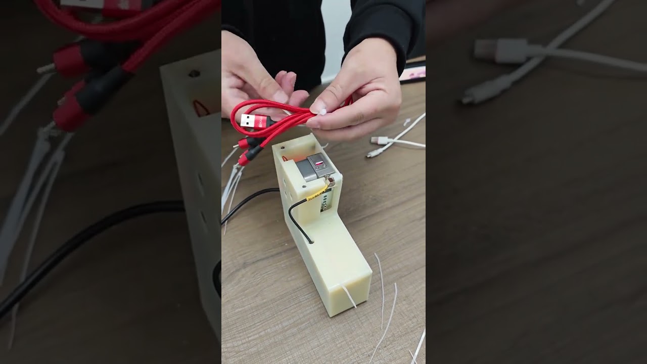 장착형 범용 케이블 타이 도구, 나사식 또는 표준 타이를 즉시 자동으로 조이고 절단합니다