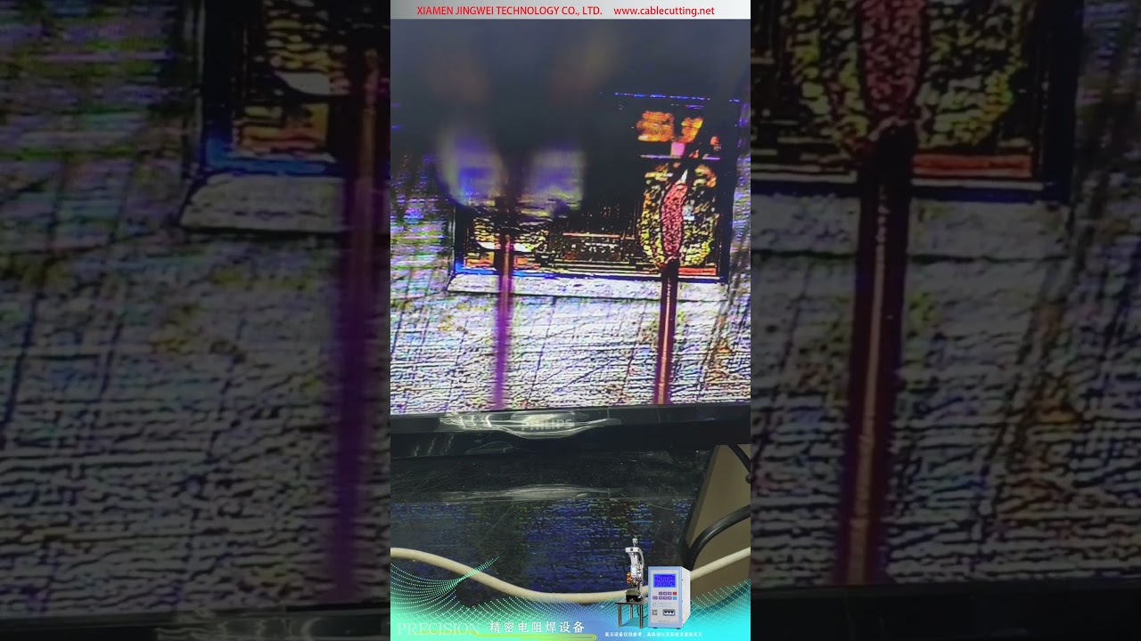 CCD 현미경이 장착된 정밀 마이크로 스폿 용접기: 0.02–0.3mm 에나멜선을 칩 금 패드에 접합