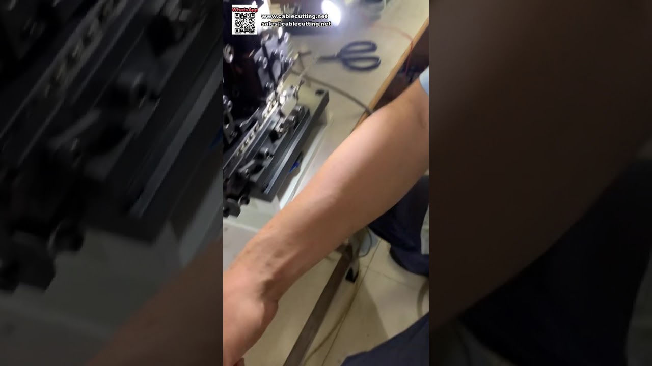 고효율 단선 탈피 압착기 — 신뢰성 높은 하네스 가공 공구