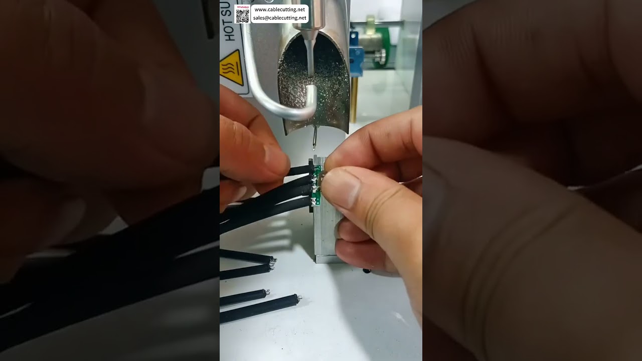보조배터리 멀티 브랜치 케이블 납땜기 정밀 분할 연결 용접 도구