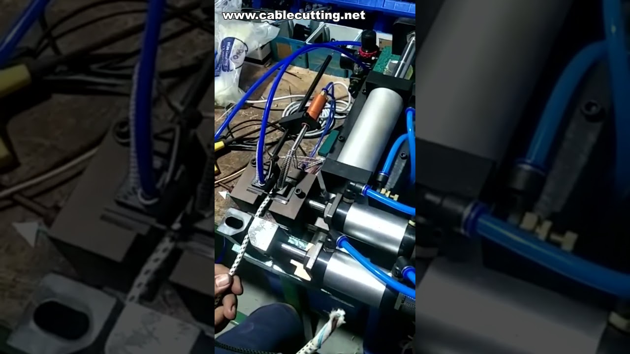공압식 전선 피복 벗기기 기계 | 케이블 와이어 박피기 | 전선 스트리퍼 머신