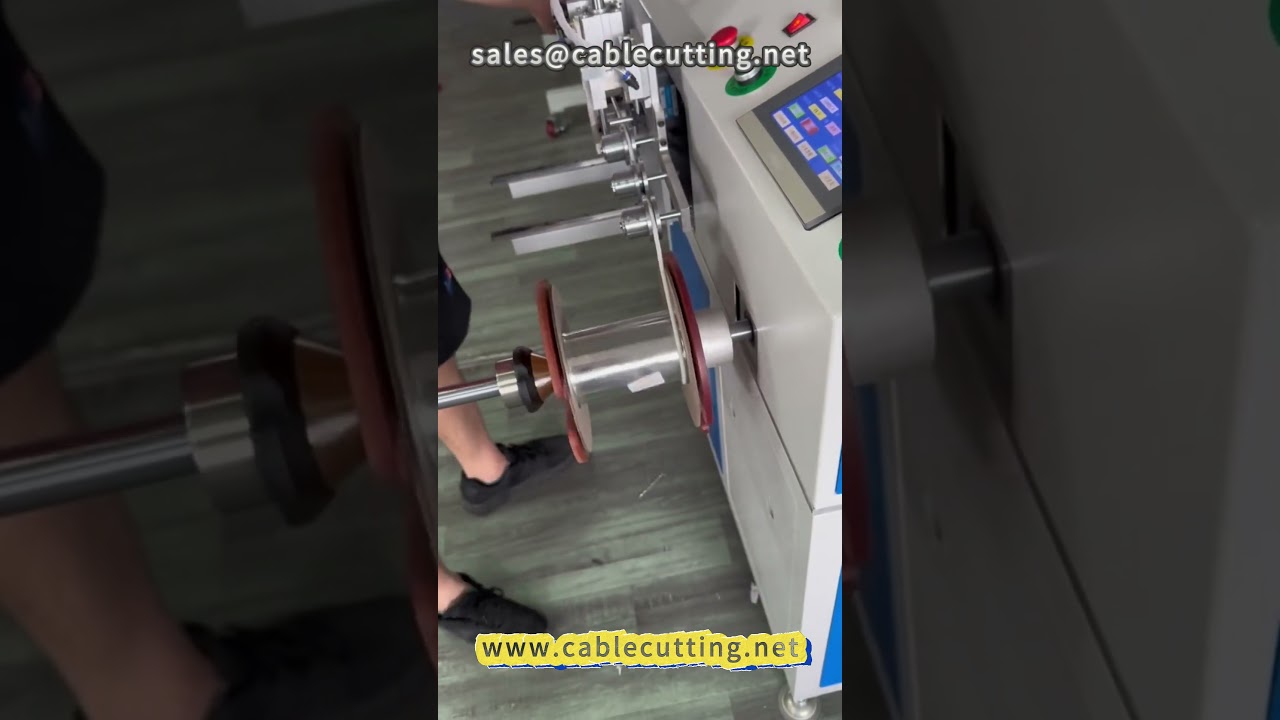 자동 권선 장비 #권선기 #와이어 하네스 가공 #전선 및 케이블 #공장 자동화